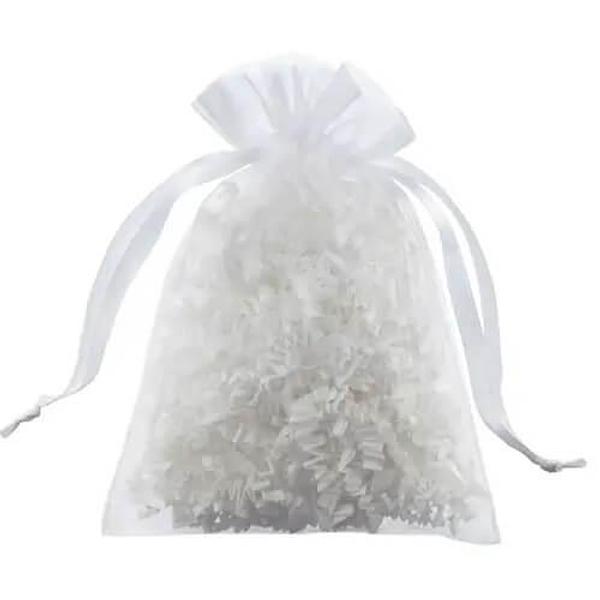 White Organza Gift Bags (10 pack)