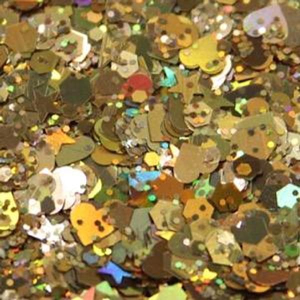 Gold Bio-Glitter Confetti